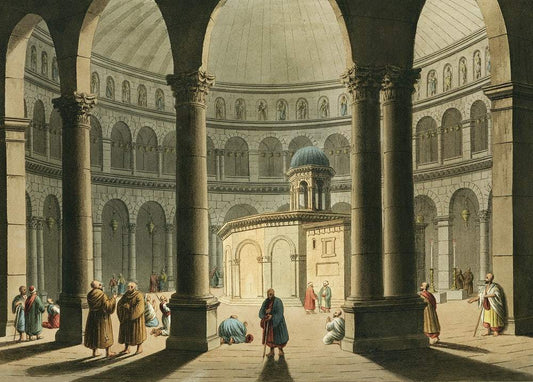 Church of the Holy Sepulchre by Luigi Mayer (1755-1803)