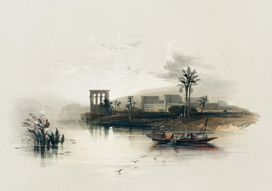 Island of Philae by David Roberts (1796-1864)