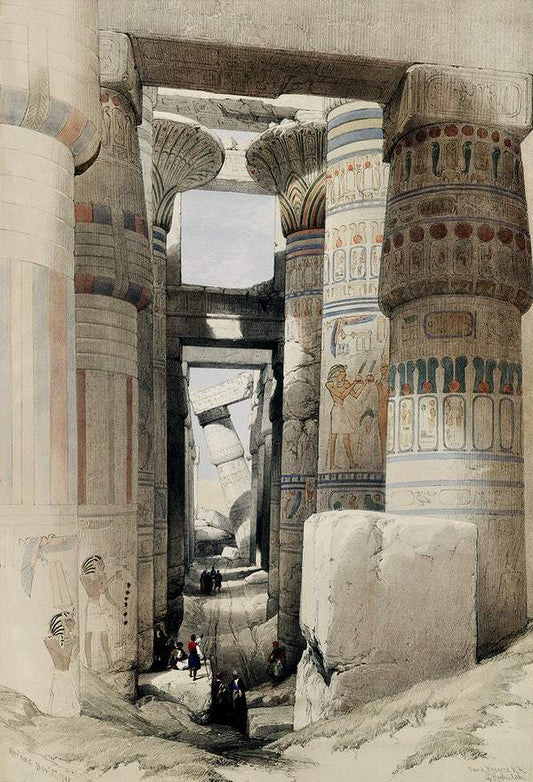 Karnac (Karnak) by David Roberts (1796-1864)