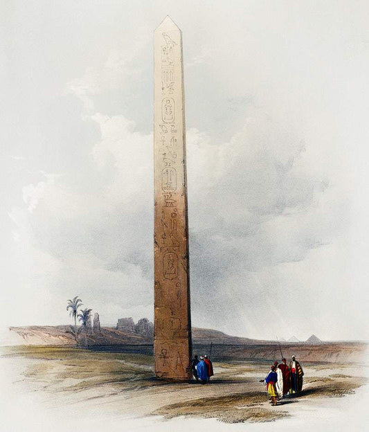 Obelisk of Heliopoli by David Roberts (1796-1864)
