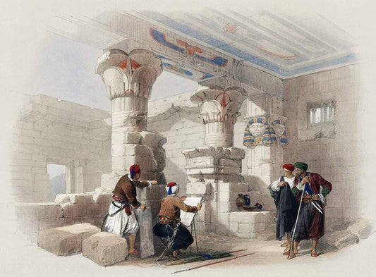 Deir el Medina by David Roberts (1796-1864)