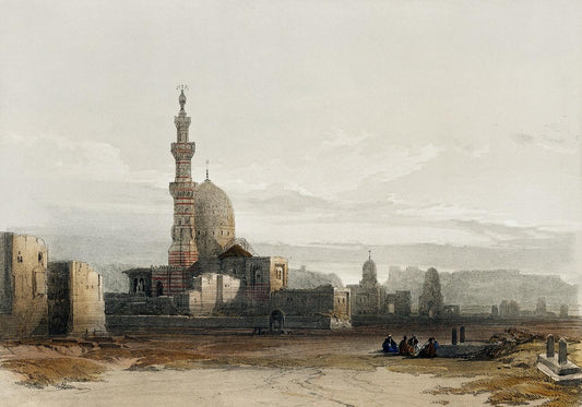 Tombs of the caliphs by David Roberts (1796-1864)