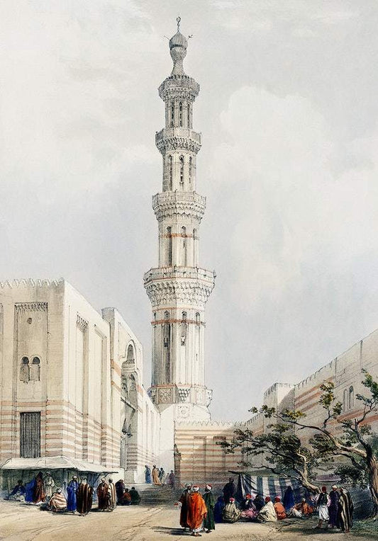 A Minaret by David Roberts (1796-1864)
