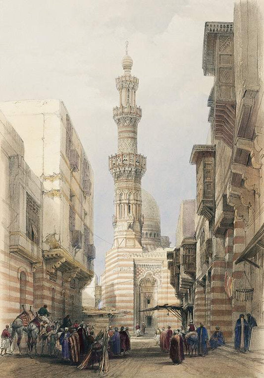 Bullack Cairo by David Roberts (1796-1864)