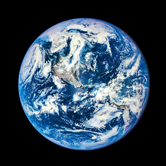 Full Earth Shine by NASA