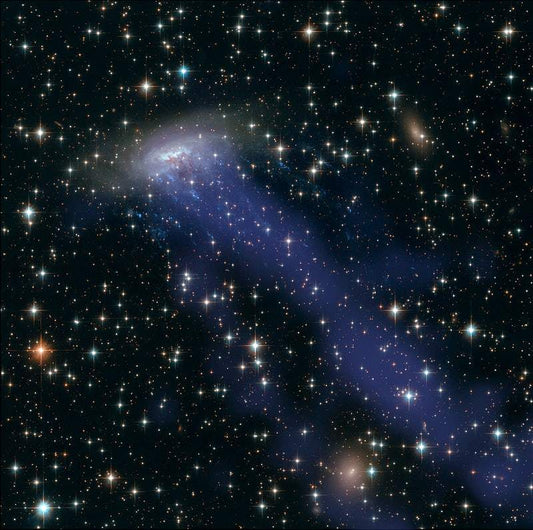 A Fast moving galaxy by NASA