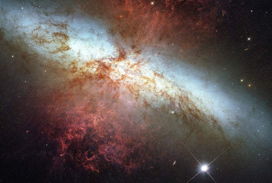 Galaxy M82 by NASA