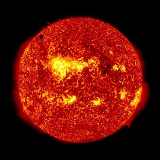 Venus transit across the face of the sun by NASA