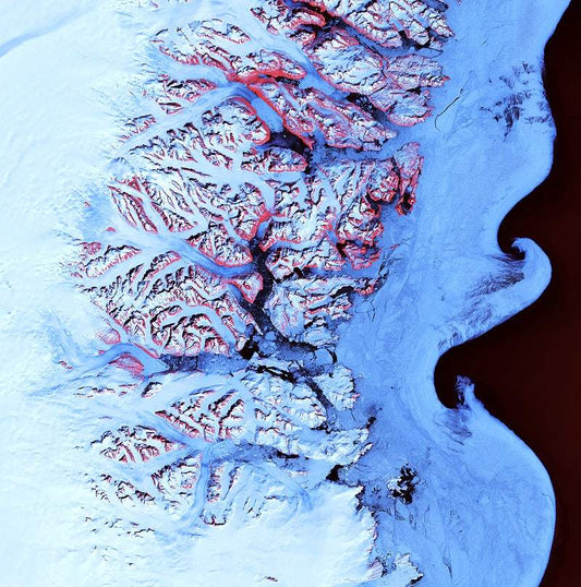 Coast of Greenland by NASA