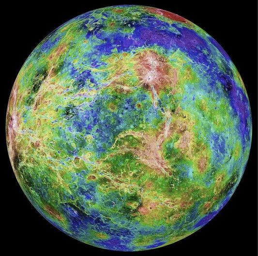 The view of Venus by NASA