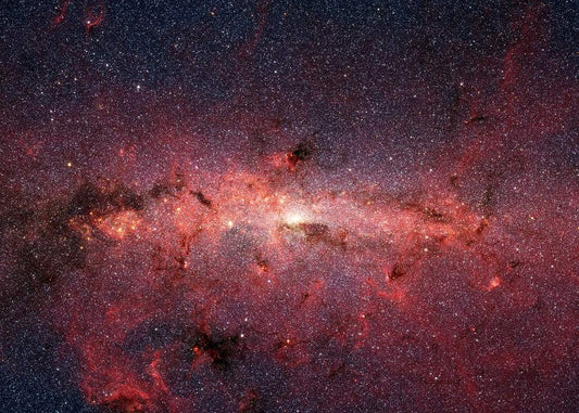Stars of the core of the Milky Way, by NASA
