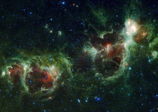 Heart and Soul nebulae by NASA