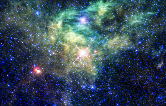 Gas in the constellation Camelopardalis by NASA