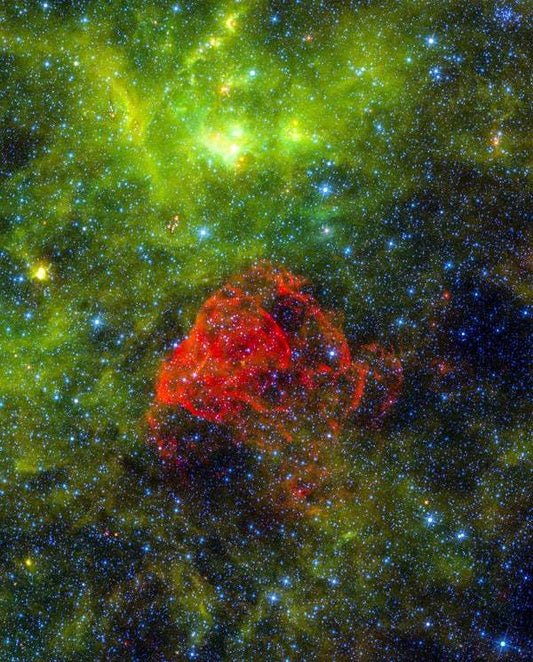 Puppis A Nebula by NASA