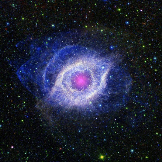Nebula with Violet Eye by NASA