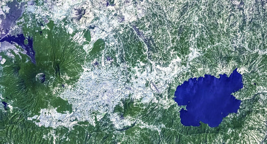 Lake Ilopango by NASA