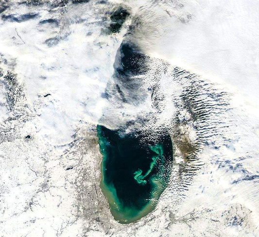 Lake Michigan by NASA