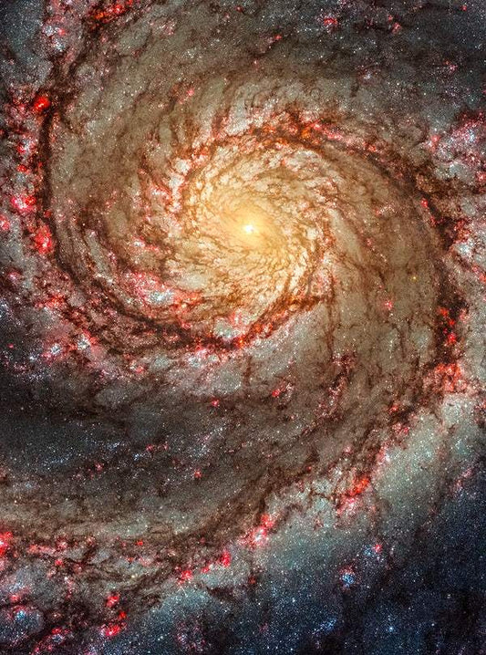 The Whirlpool Galaxy by NASA