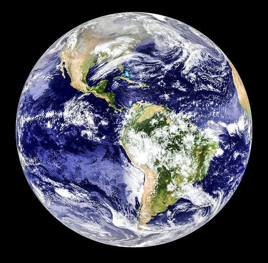GOES 12 satellite image by NASA