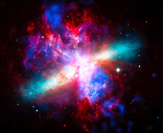 M82 galaxy, by NASA
