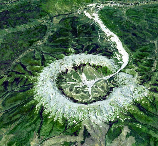 The Kondyor Massif by NASA