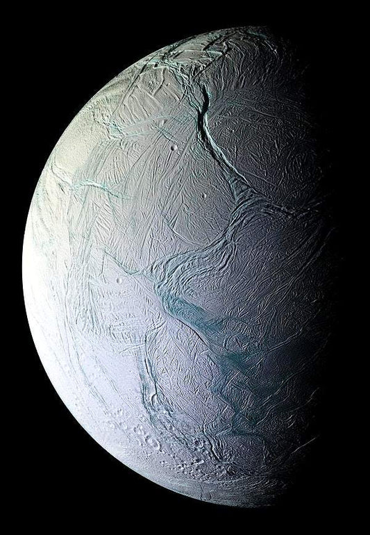 Moon of Saturn by NASA
