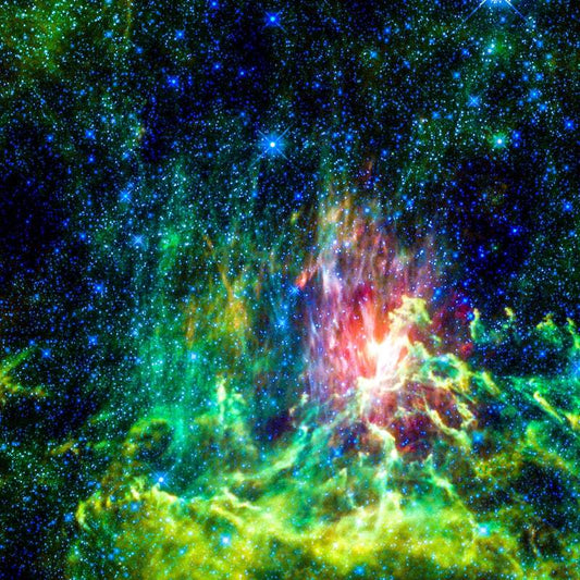 Multi Colored Nebula by NASA