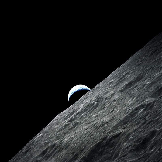 Crescent Earth by NASA