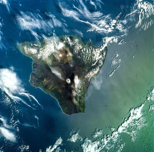 Island of Hawaii by NASA