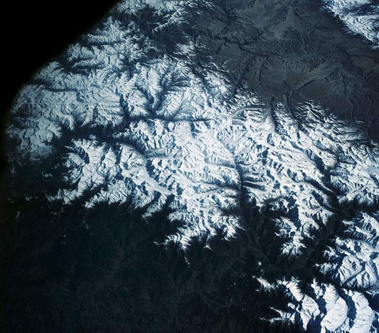 Himalaya Mountain Range by NASA