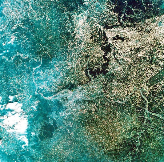 Ohio River by NASA