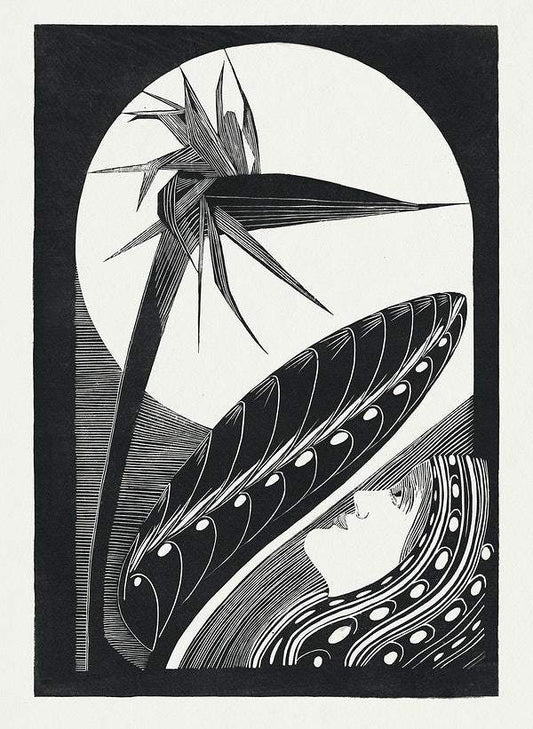 trelitzia overblown (1934) print by Samuel Jessurun de Mesquita