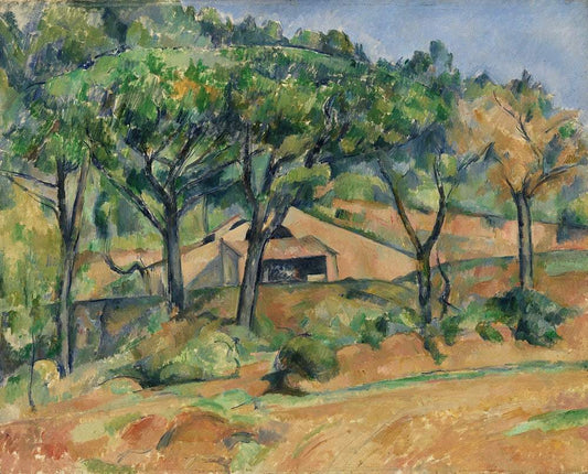 House in Provence (ca.1890) by Paul Cézanne