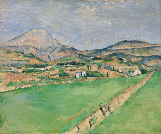 Toward Mont Sainte-Victoire (ca. 1878–1879) by Paul Cézanne