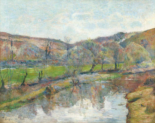 Brittany Landscape (1888) by Paul Gauguin