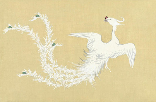 Bird from Momoyogusa by Kamisaka Sekka