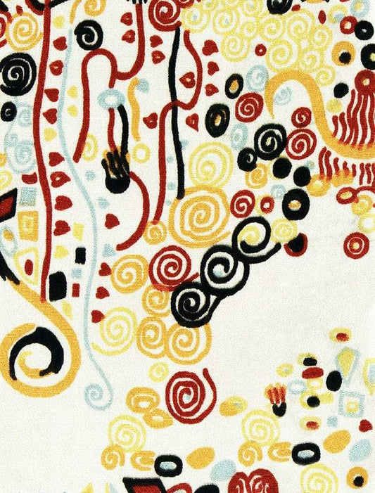 Textile sample (ca. 1920) by Gustav Klimt