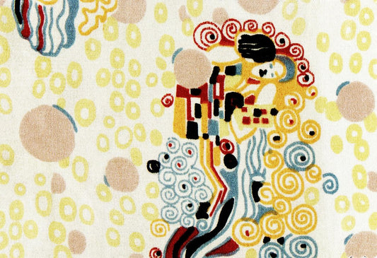 Textile sample (ca. 1920) by Gustav Klimt.