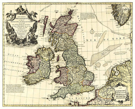 Les Isles Britanniques (1700s)