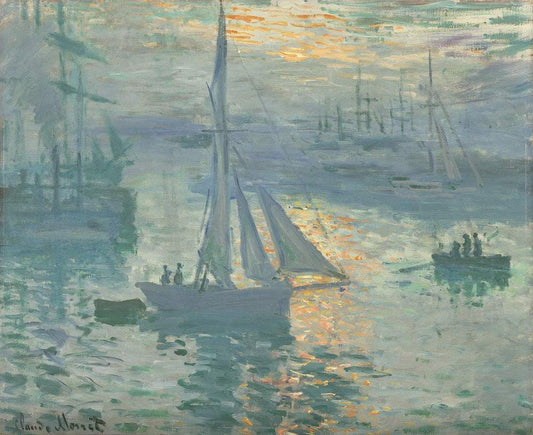Sunrise (1873) by Claude Monet