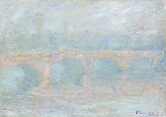 Waterloo Bridge, London, at Sunset (1901) by Claude Monet