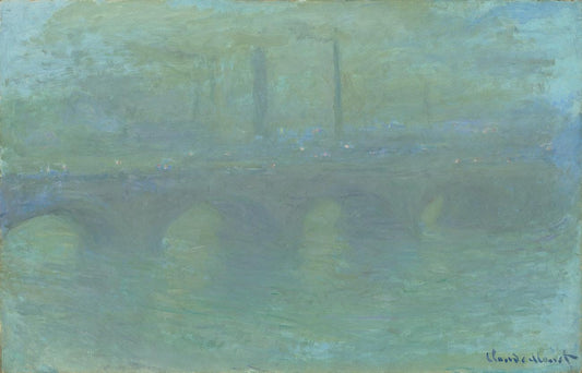 Waterloo Bridge, London, at Dusk (1904) by Claude Monet