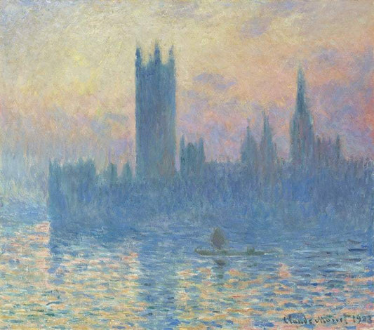 The Houses of Parliament, Sunset (1903) by Claude Monet