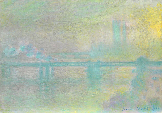 Charing Cross Bridge, London (1901) by Claude Monet