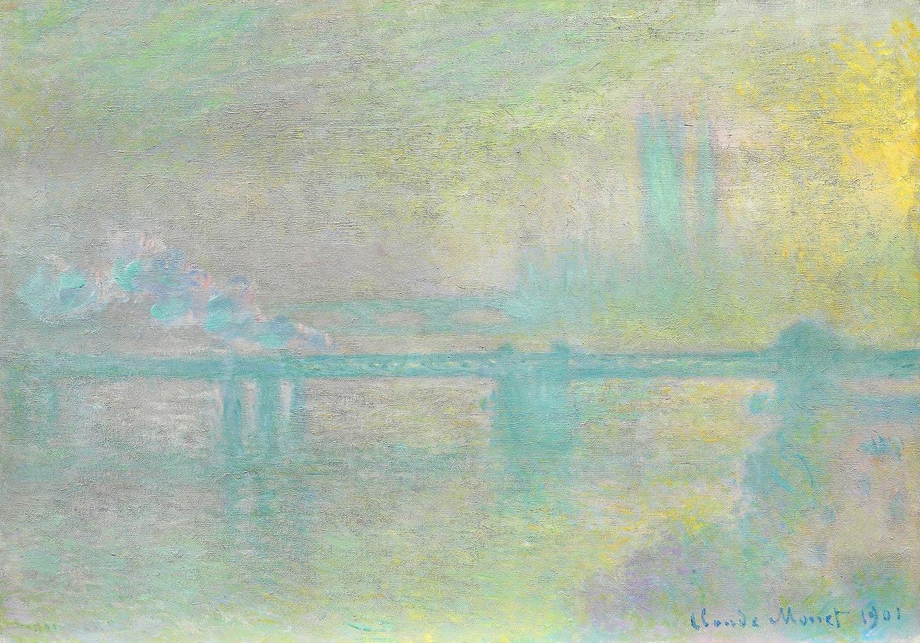 Charing Cross Bridge, London (1901) by Claude Monet
