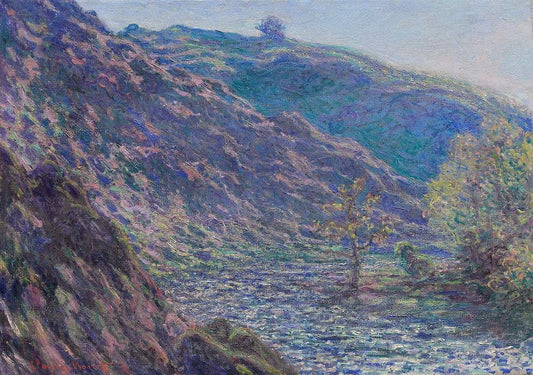 The Petite Creuse River (1889) by Claude Monet
