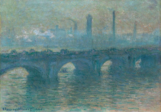 Waterloo Bridge, Gray Weather (1900) by Claude Monet.