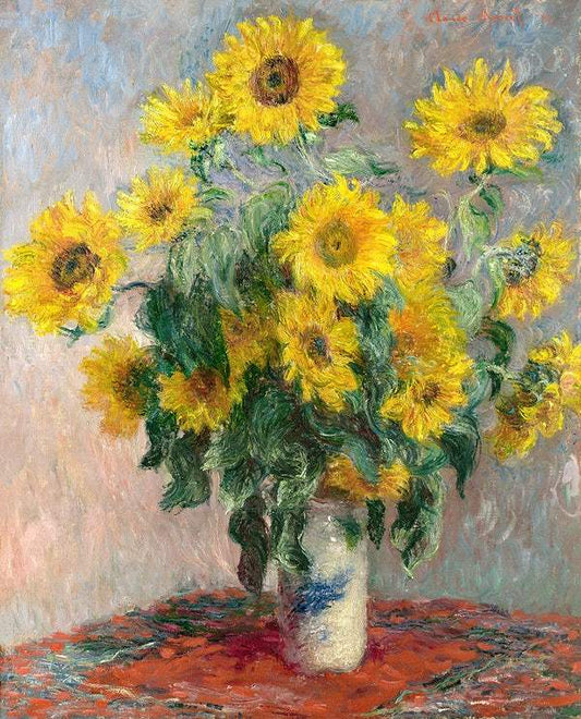 Bouquet of Sunflowers (1881) by Claude Monet