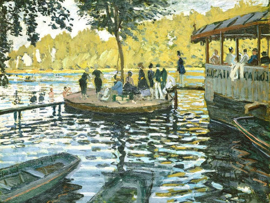 La Grenouillère (1869) by Claude Monet