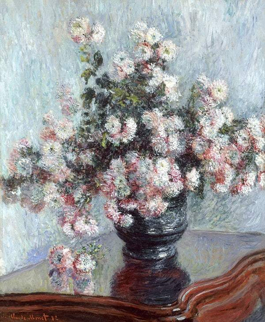 Chrysanthemums (1882) by Claude Monet